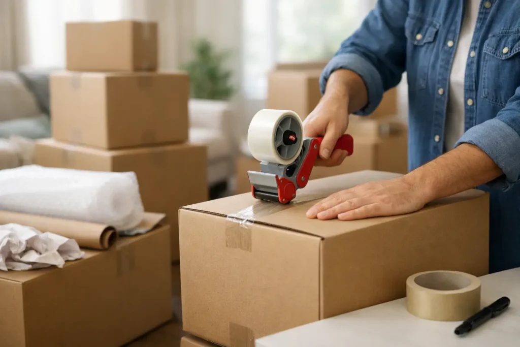 Cómo preparar cajas para mudanza sin errores