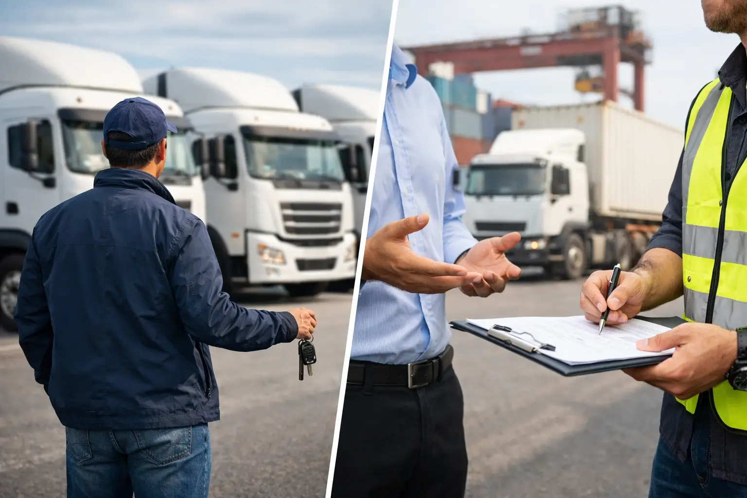 Flota propia o subcontratación: qué conviene