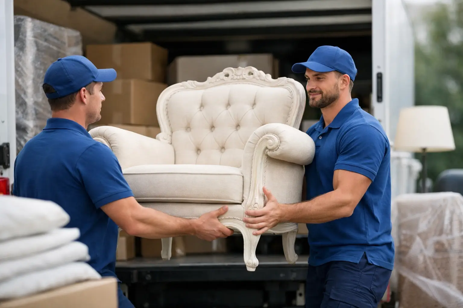 Transporte de muebles delicados sin daños