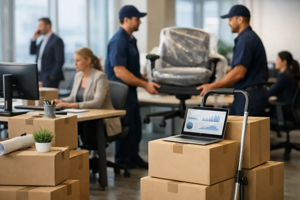 Mudanzas para oficinas en funcionamiento sin paradas